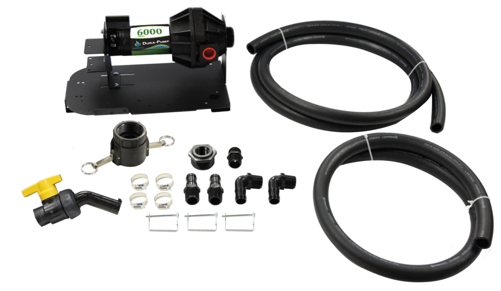 drone fill kit with 12 volt pump with viton seals